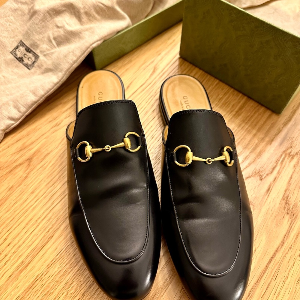 Gucci Princetown mule slide loafer